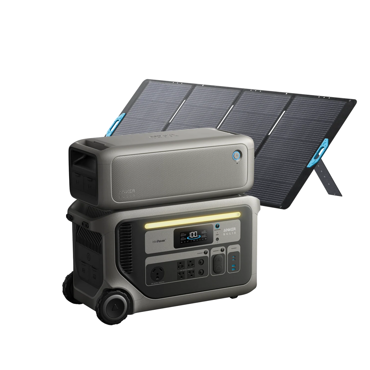 Anker SOLIX F3000 + Expansion Battery + 400W Solar Panel
