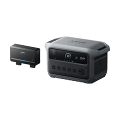 Anker SOLIX C2000 Gen2 Portable Power Station + Car Alternator Charger