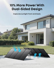 Anker SOLIX 400W Bifacial Solar Panel*2
