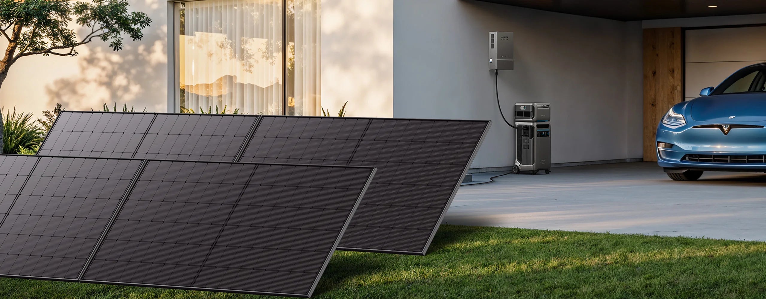 F3800 Plus+Expansion Battery+400W Bifacial Solar Panel