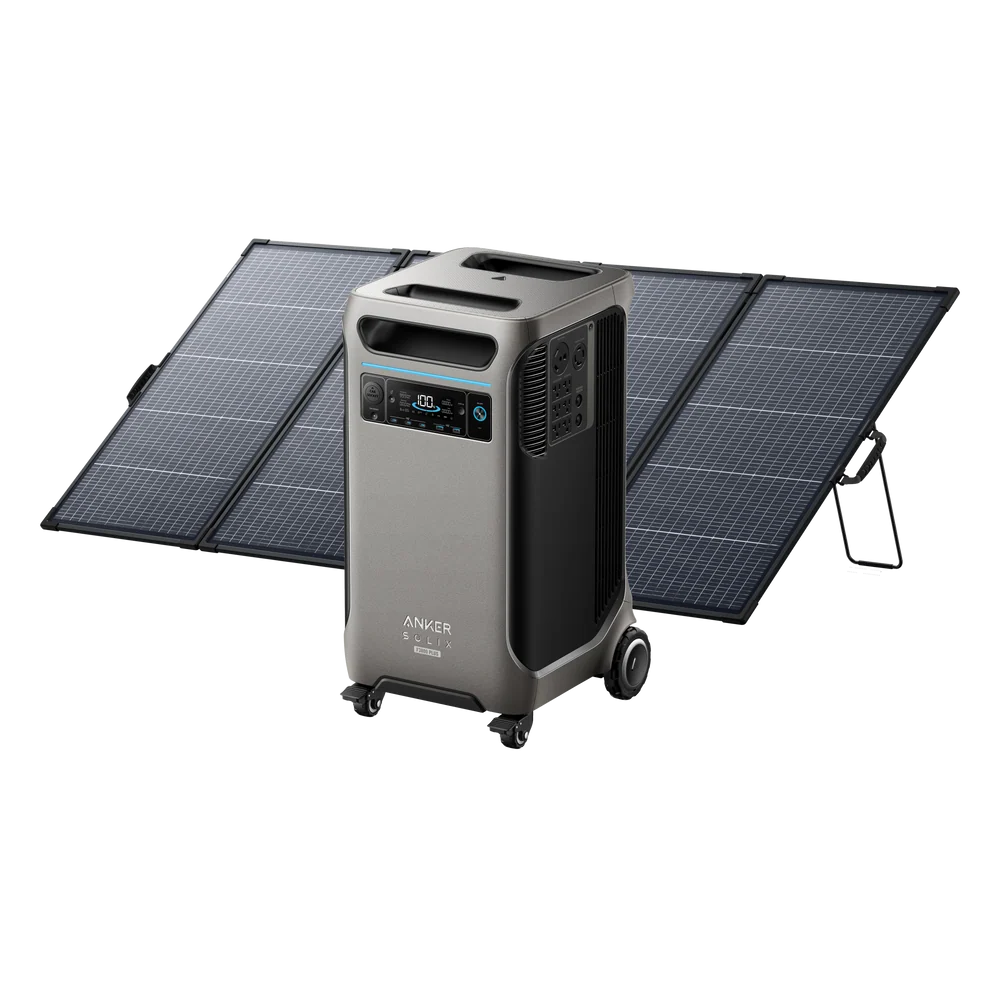Anker SOLIX F3800 Plus with 400W Bifacial Solar Panel