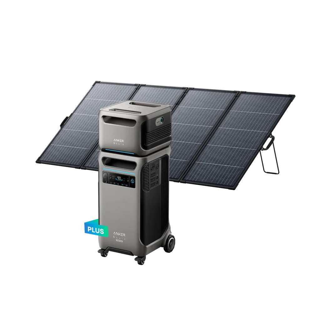 F3800 Plus+Expansion Battery+400W Bifacial Solar Panel