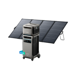 F3800 Plus+Expansion Battery+400W Bifacial Solar Panel