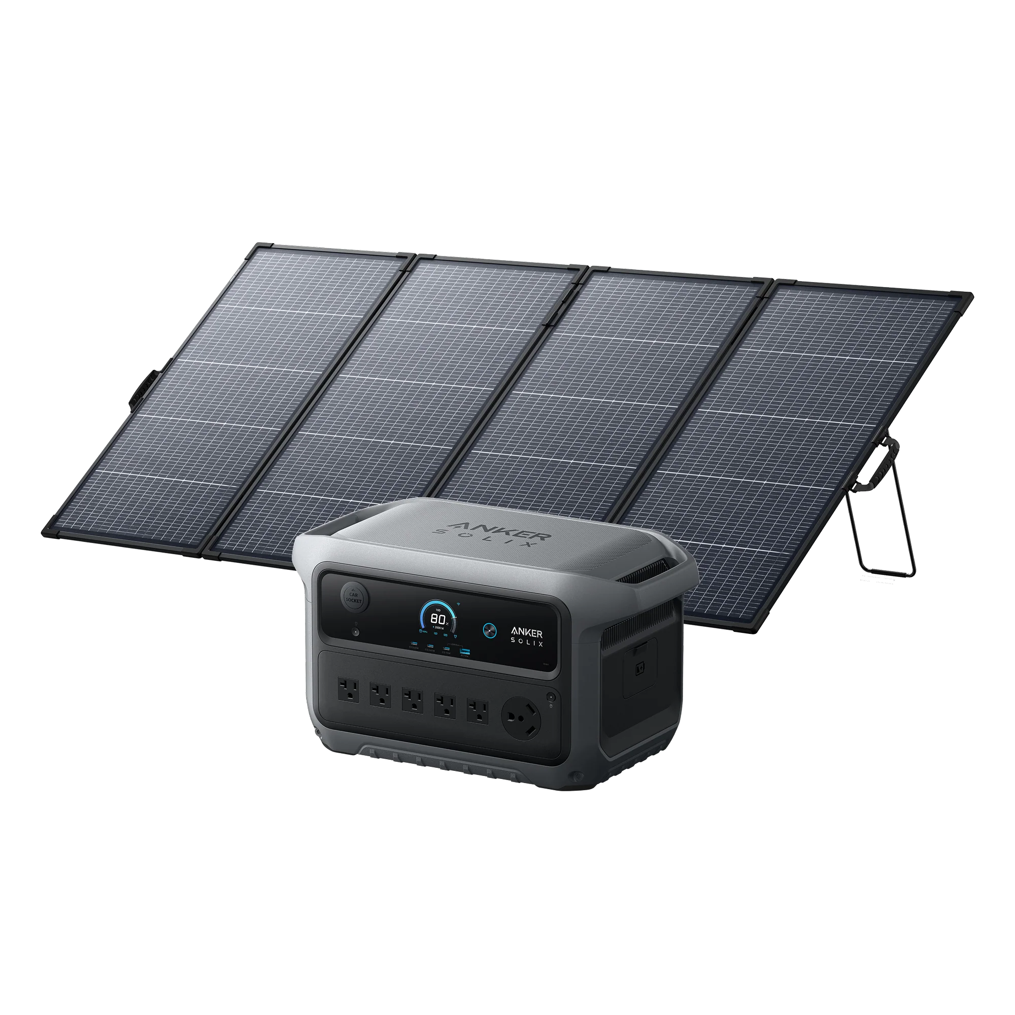 C2000 Gen 2 + 400W Bifacial Solar Panel
