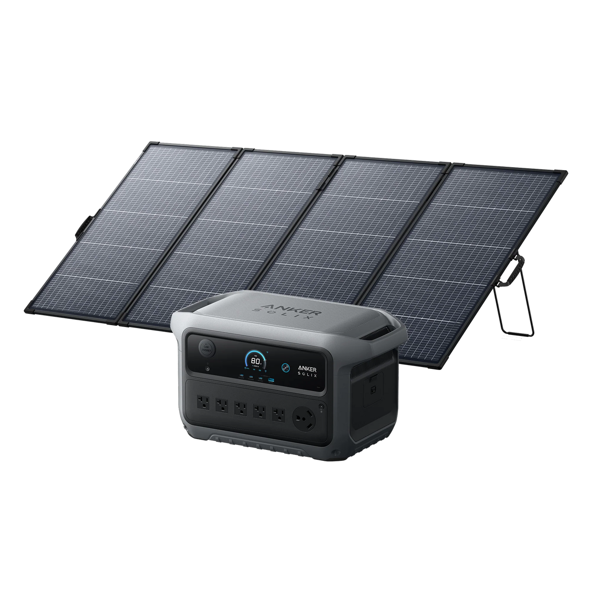 C2000 Gen 2 + 400W Bifacial Solar Panel