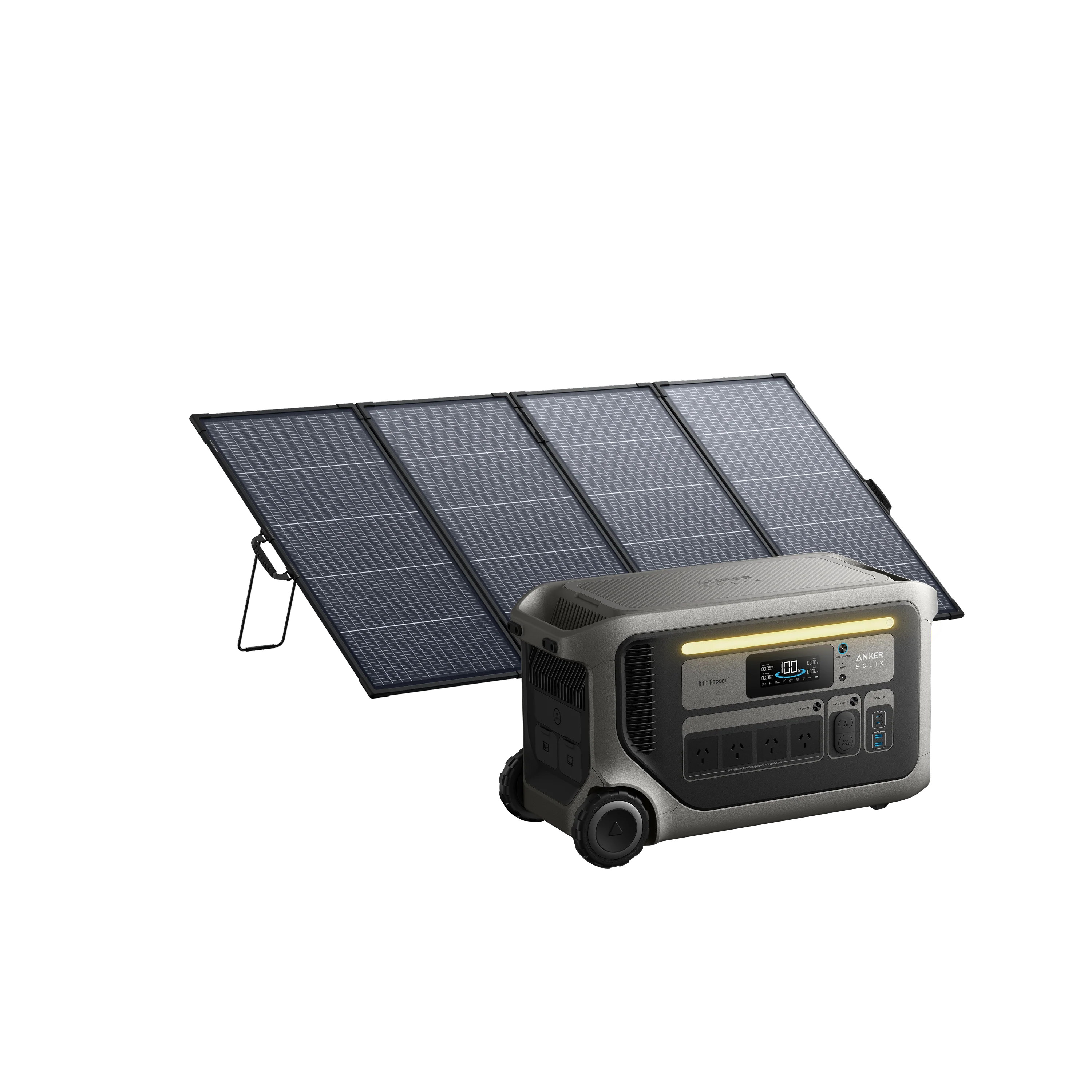 Anker SOLIX F3000+400W Bifacial Solar Panel