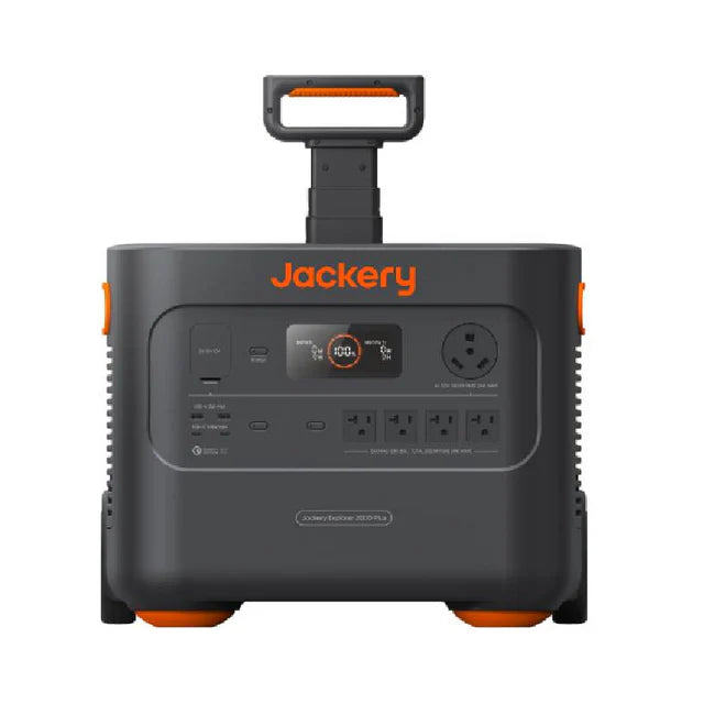 Jackery Explorer 2000 Plus Solar Generator with 2x Battery Pack + 2x 200W Solar Panel