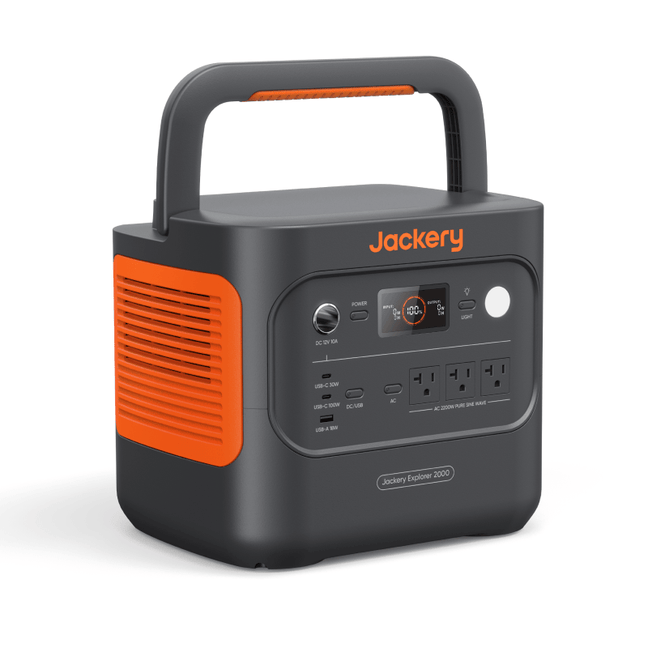 Jackery Explorer 2000 V2 Portable Power Station with Extreme Guard Carrying Bag