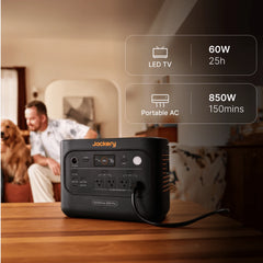 Jackery HomePower 2000 Plus v2 2048Wh Power Station with SolarSaga 500W Solar Panel